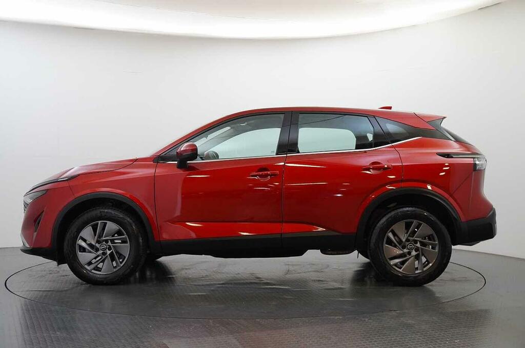 Nissan Qashqai 1.3 Dig-t Mh 158 Acenta Premium X-tronic With LF74ARU Red #5