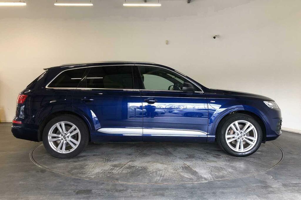 Audi Q7 S Line 45 Tdi Quattro 231 Ps Tiptronic SE68RUC Blue #4