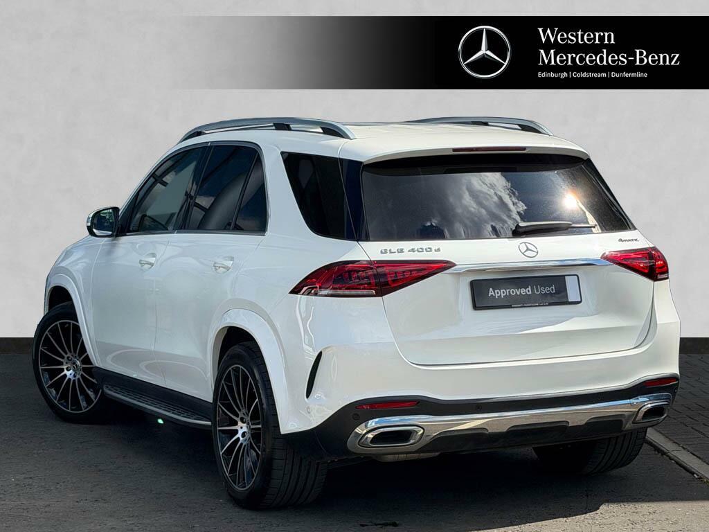 Mercedes-Benz GLE Class Gle 400 D 4Matic Amg Line Premium White #2