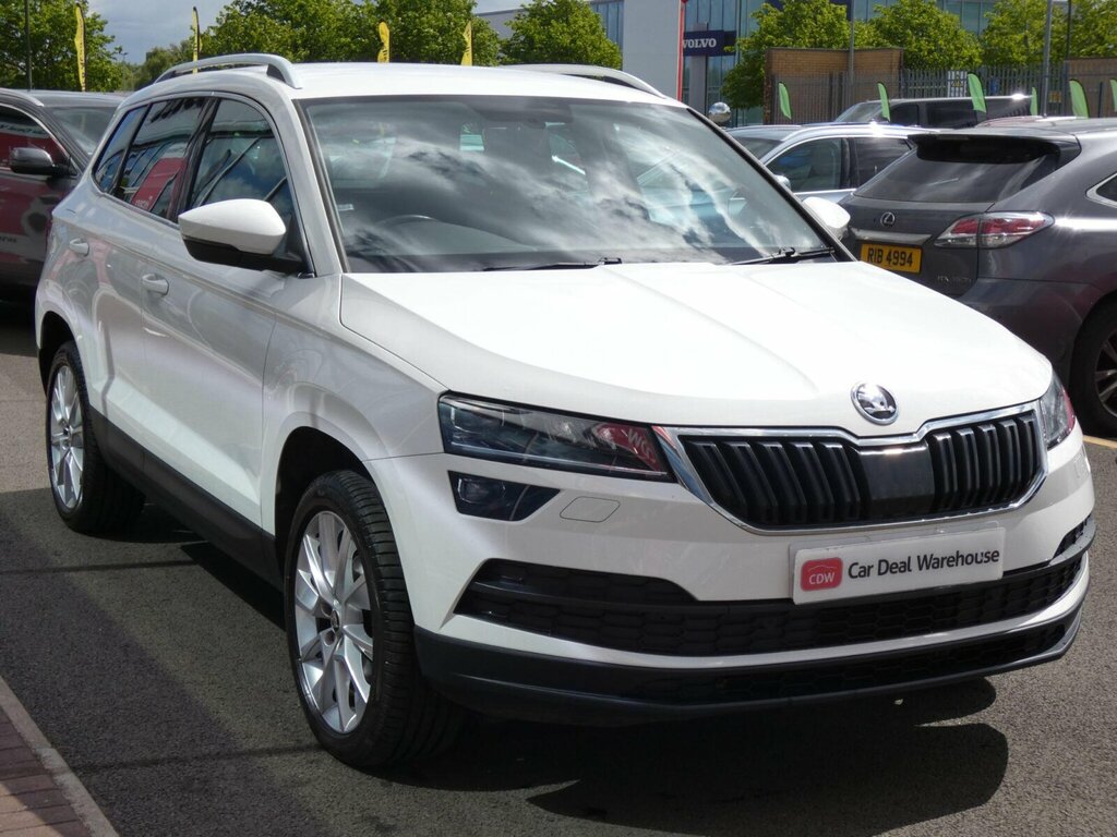 Skoda Karoq 1.6 Tdi Se L Euro 6 Ss White #4