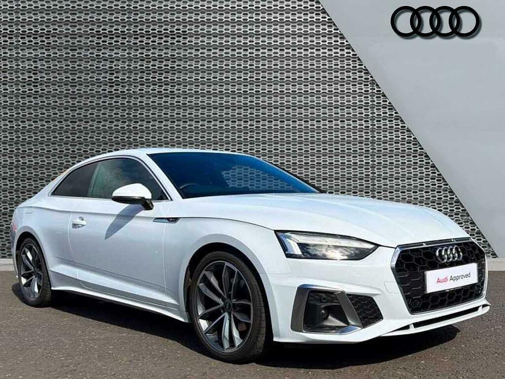 Audi A5 Coup- S Line 35 Tfsi 150 Ps S Tronic White