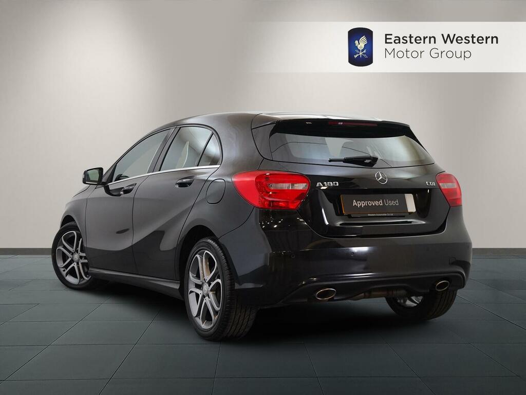 Mercedes-Benz A Class A 180 Cdi Blueefficiency Sport DK63YYC Black #2