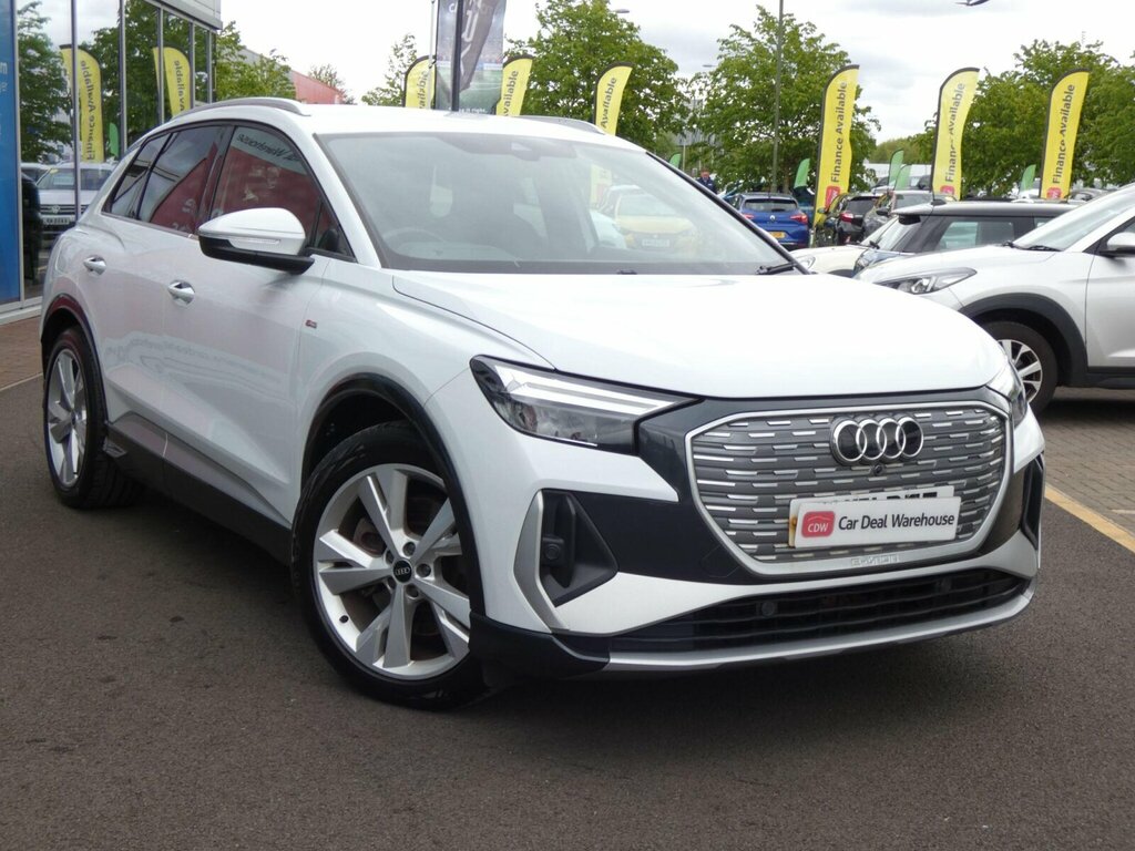 Audi Q4 E Tron 40 S Line 82Kwh White