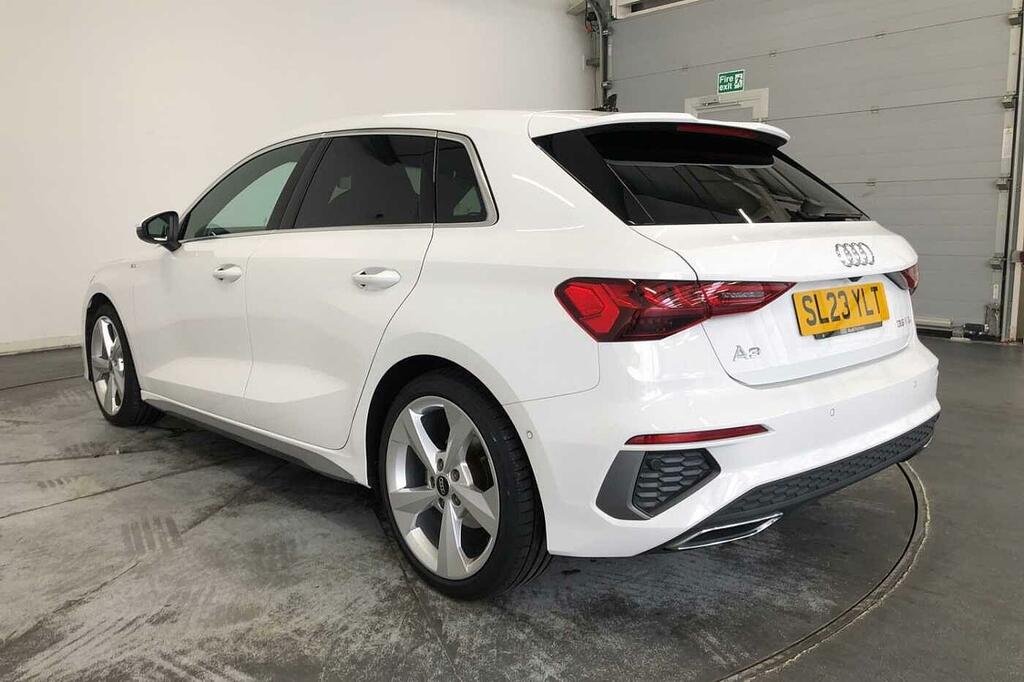Audi A3 S Line 35 Tfsi 150 Ps 6-Speed SL23YLT White #3