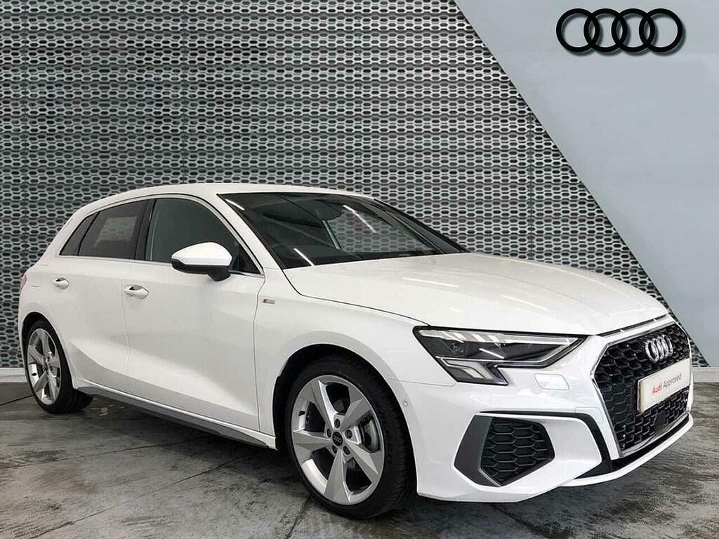 Audi A3 S Line 35 Tfsi 150 Ps 6-Speed White