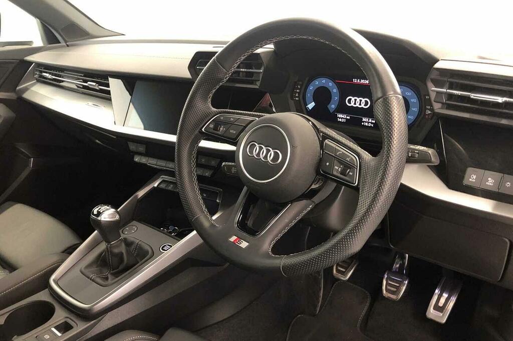 Audi A3 S Line 35 Tfsi 150 Ps 6-Speed SL23YLT White #6