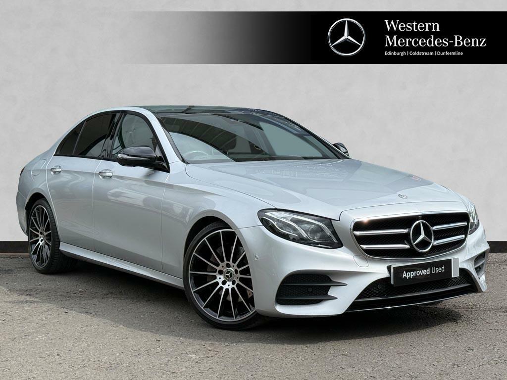 Mercedes-Benz E Class E 300 D Amg Line Night Edition Prem Plus Silver