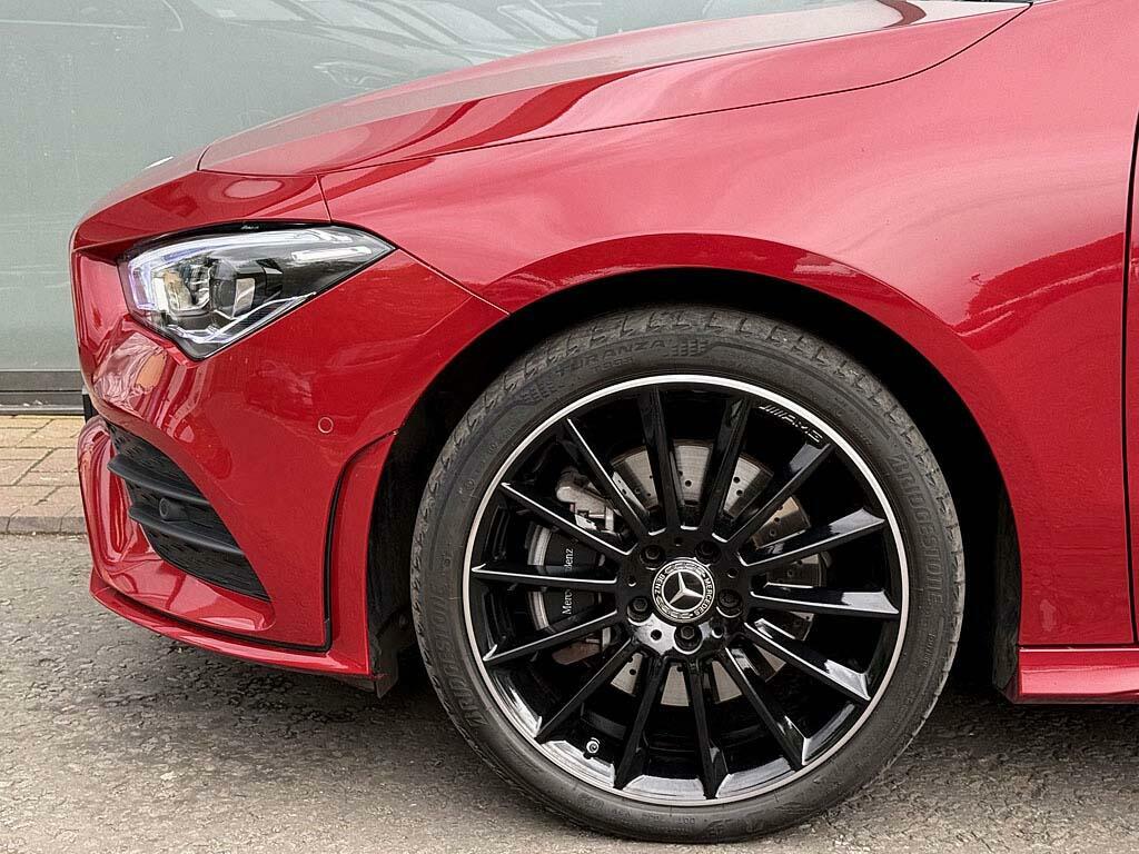 Mercedes-Benz CLA Class Cla 250 E Amg Line Premium Night Edition SO72VDJ Red #6