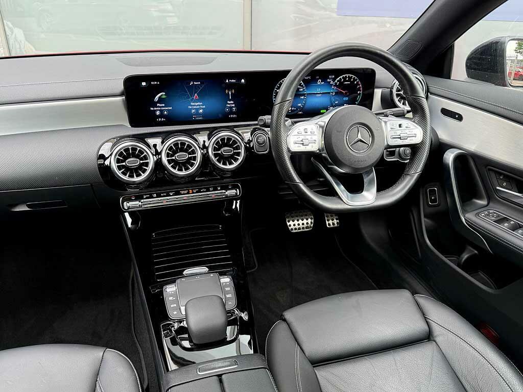 Mercedes-Benz CLA Class Cla 250 E Amg Line Premium Night Edition SO72VDJ Red #5