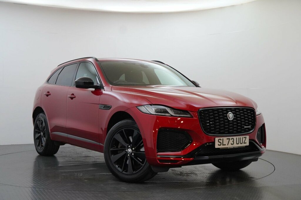 Jaguar F-Pace 2.0 D200 Mhev R-dynamic Se Black Awd Euro 6 Red