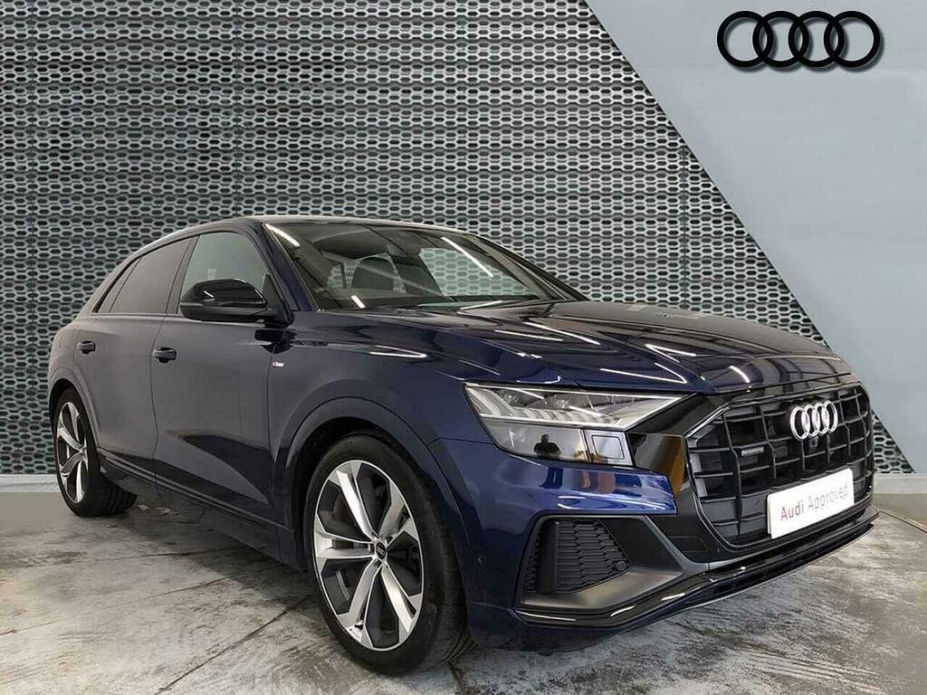 Audi Q8 Black Edition 50 Tdi Quattro 286 Ps Tiptronic Blue
