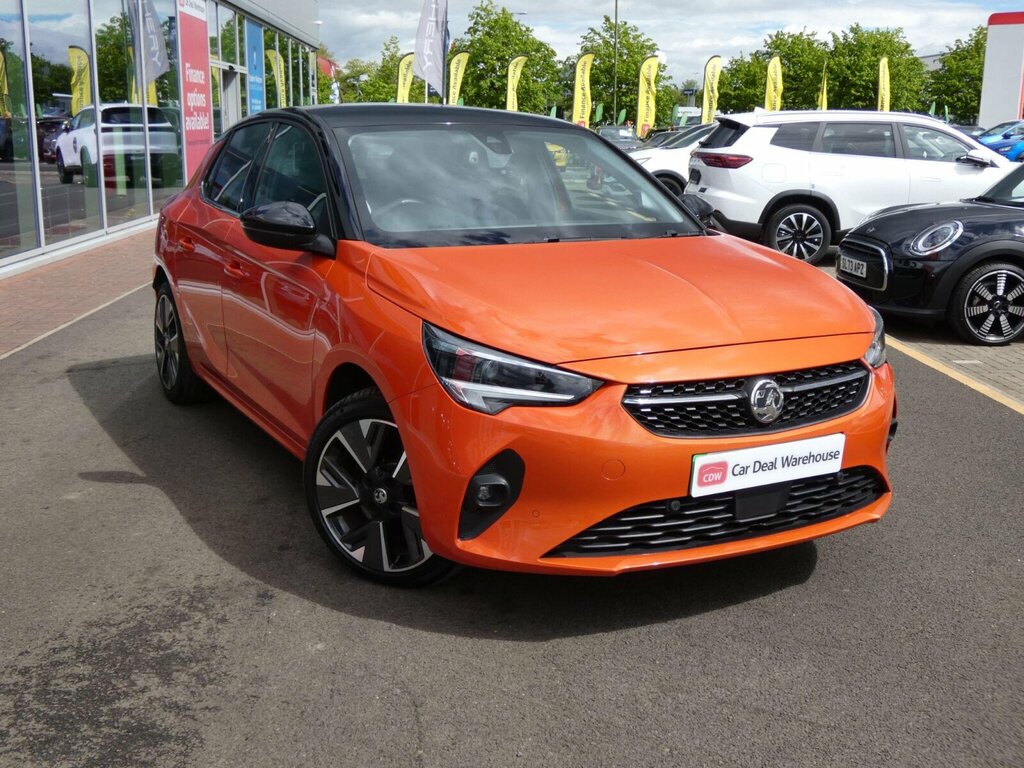 Vauxhall Corsa-e 50Kwh Elite Nav Premium 7.4Kw Charger Orange