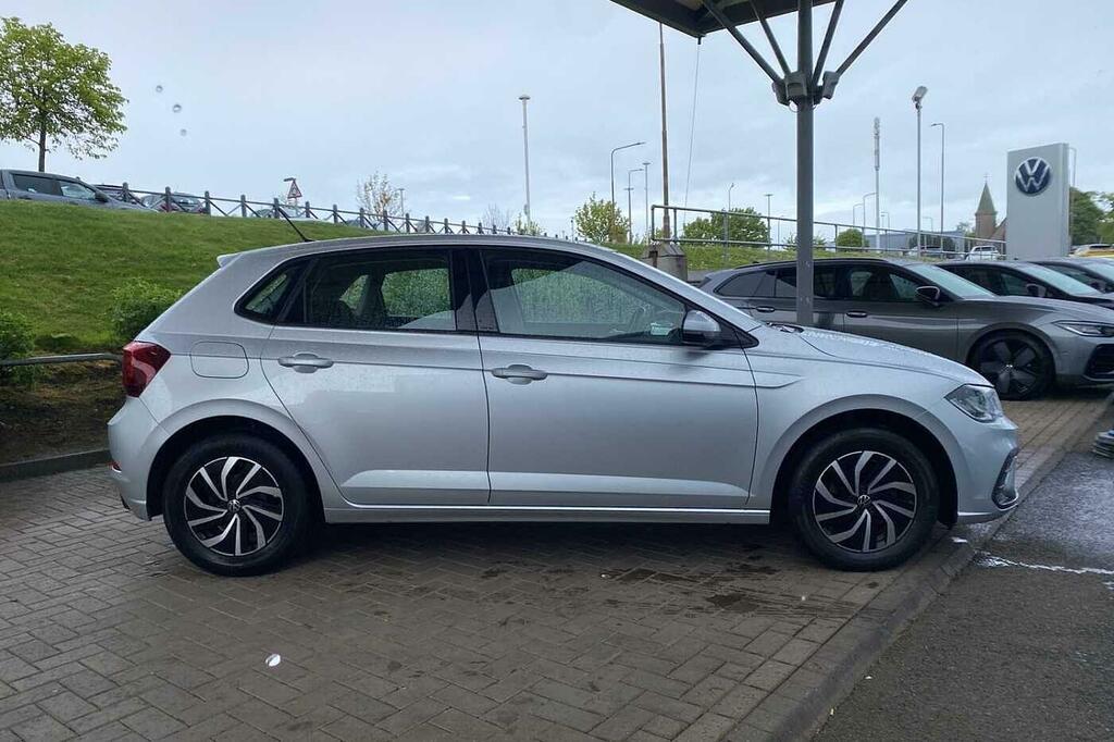 Volkswagen Polo 1.0 Tsi Life SK73JKJ Silver #4