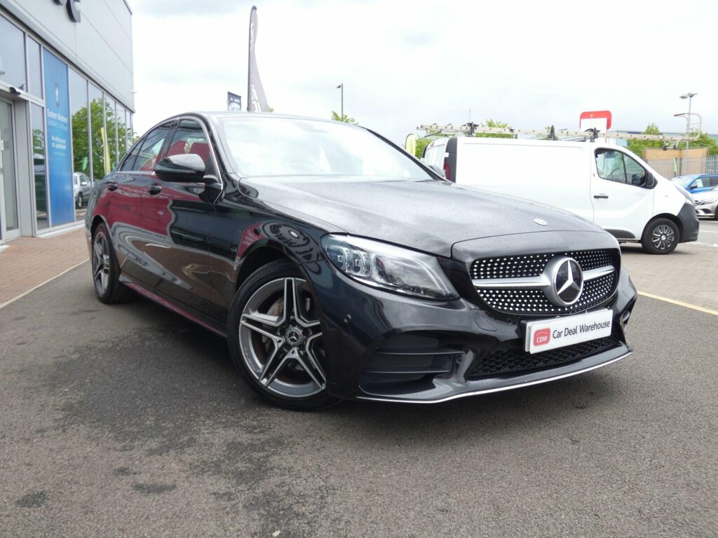 Mercedes-Benz C Class 1.5 C200 Mhev Eq Boost Amg Line Premium G-tronic Black