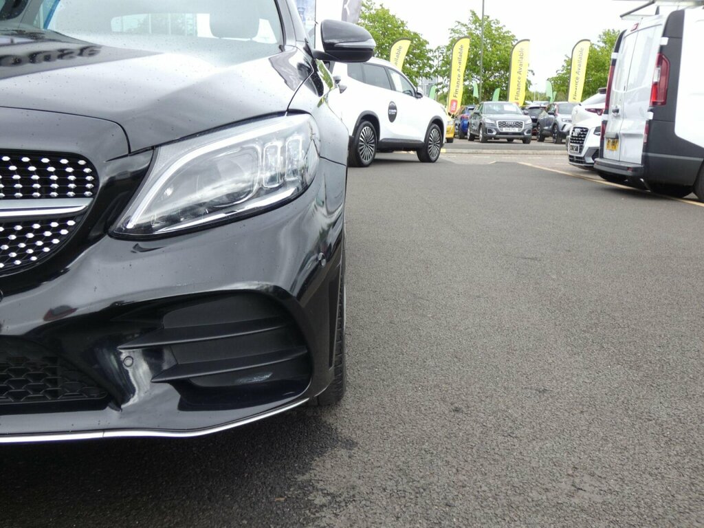 Mercedes-Benz C Class 1.5 C200 Mhev Eq Boost Amg Line Premium G-tronic YV68HCO Black #3