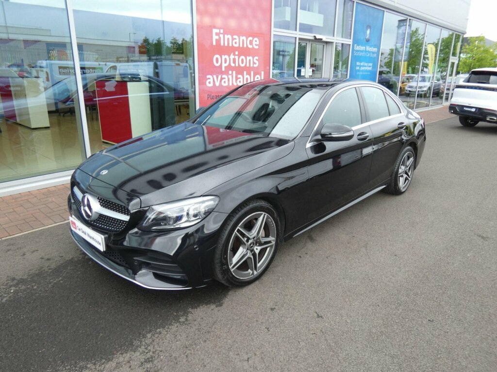 Mercedes-Benz C Class 1.5 C200 Mhev Eq Boost Amg Line Premium G-tronic YV68HCO Black #4