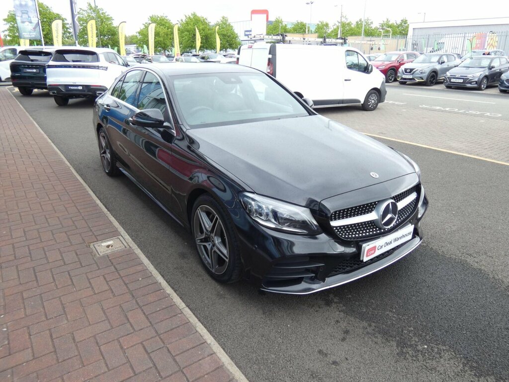 Mercedes-Benz C Class 1.5 C200 Mhev Eq Boost Amg Line Premium G-tronic YV68HCO Black #5