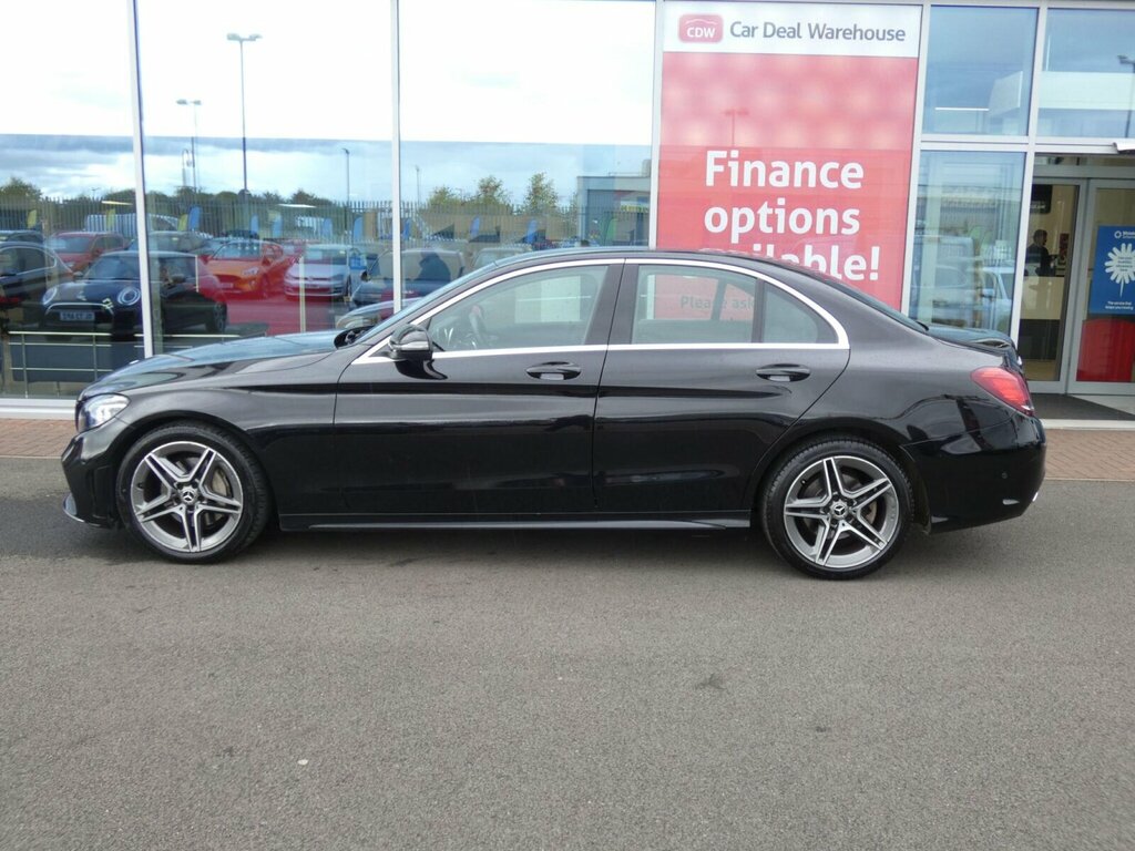 Mercedes-Benz C Class 1.5 C200 Mhev Eq Boost Amg Line Premium G-tronic YV68HCO Black #6