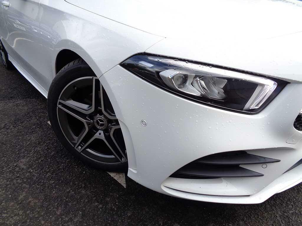 Mercedes-Benz A Class A 180 D Amg Line Executive GV19UWU White #6