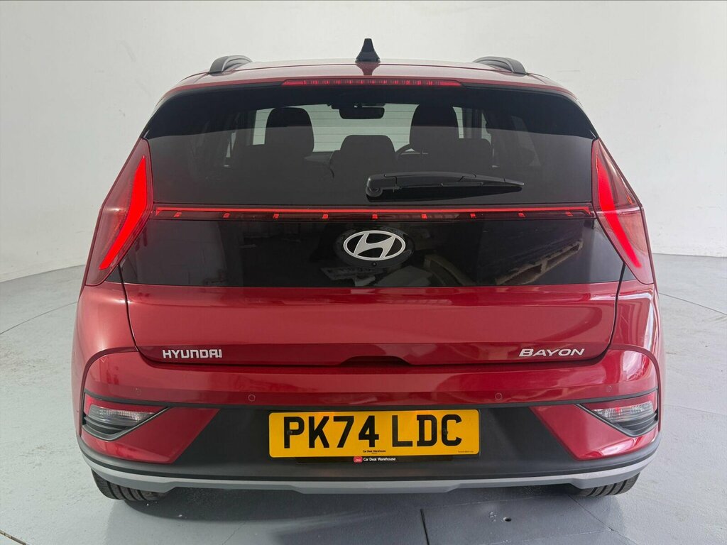 Hyundai Bayon 1.0 T-gdi Premium Dct Euro 6 Ss Red #4