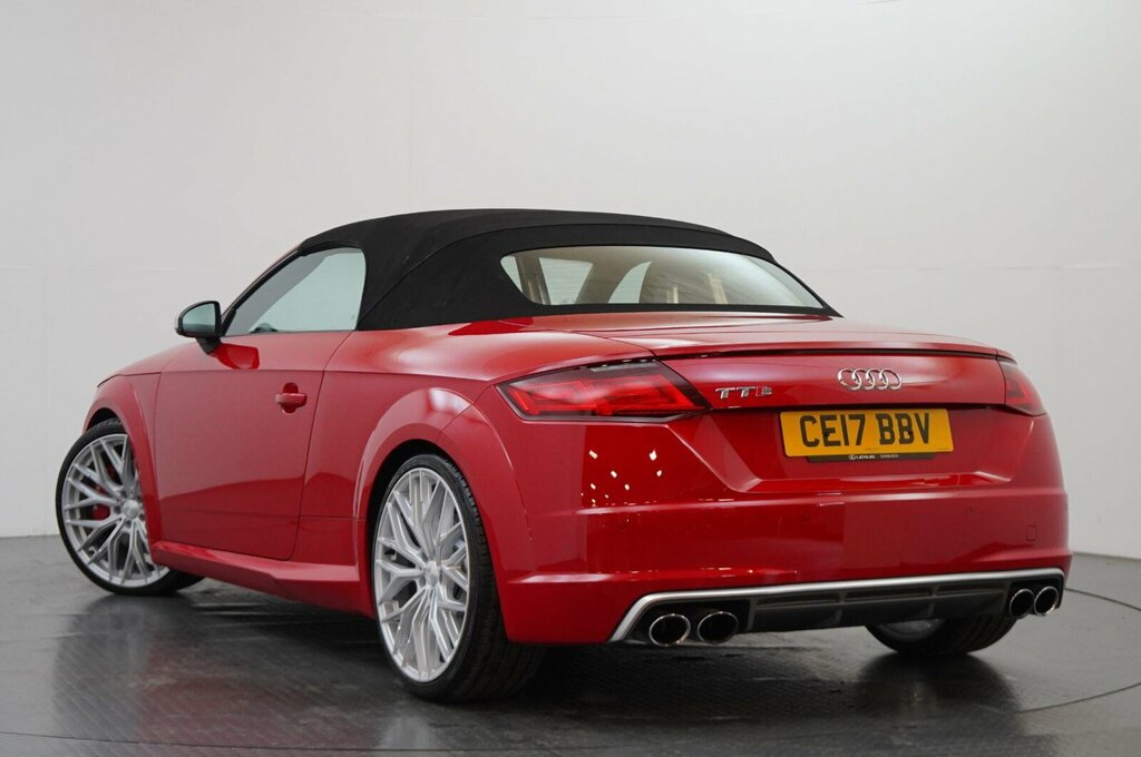 Audi TT 2.0 Tfsi Roadster S Tronic Quattro Euro 6 Ss Red #3