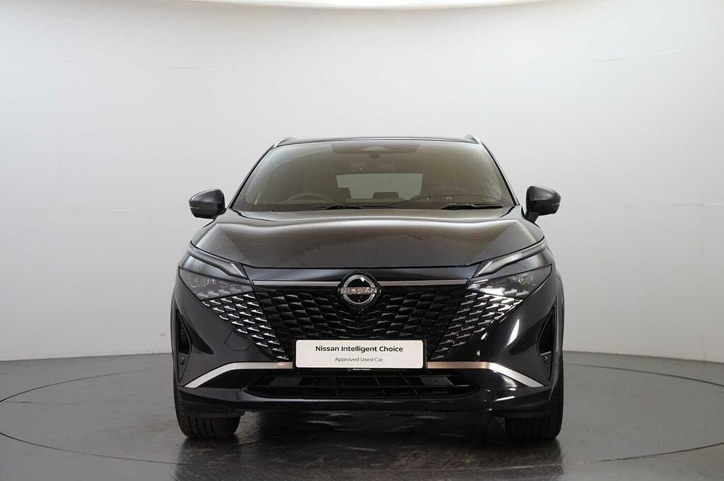 Nissan Qashqai 1.3 Dig-t Mh 140 Tekna With Glass Roof Bose Audi OX74GCF Black #4