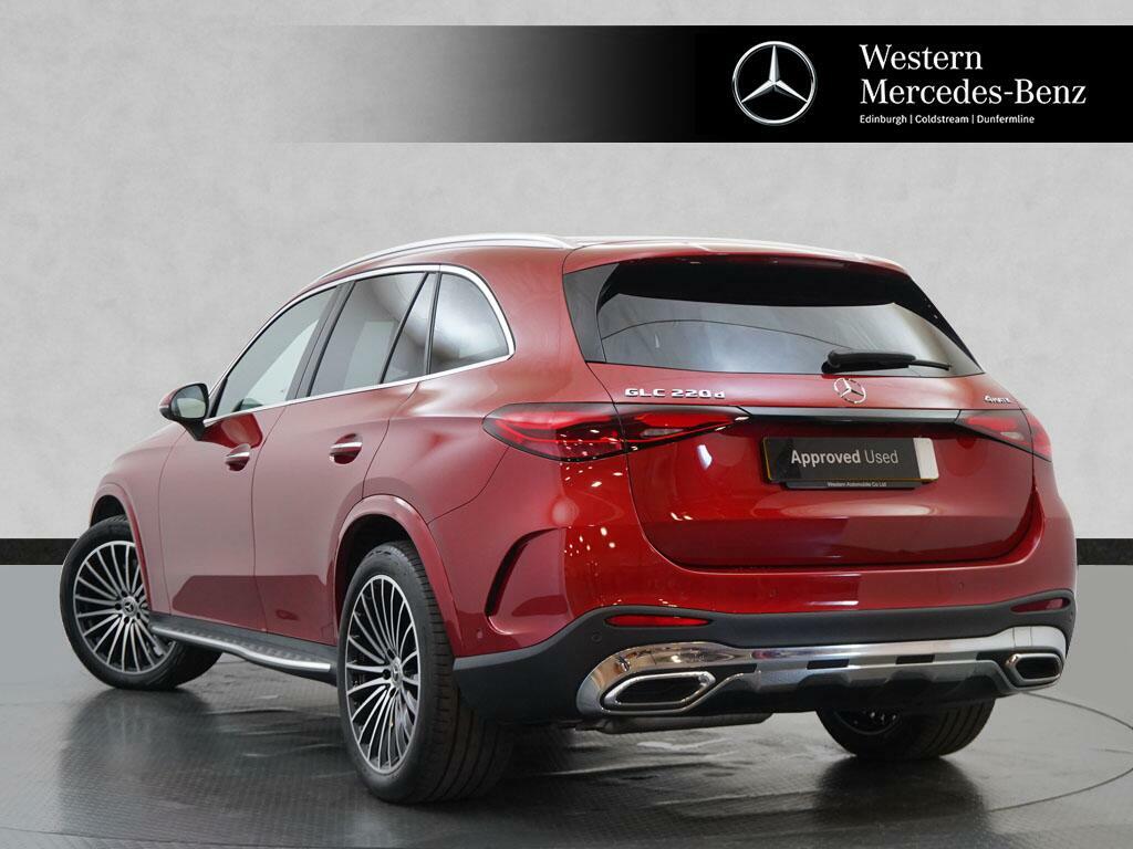 Mercedes-Benz GLC Class Glc 220 D 4Matic Amg Line Premium Plus SN23LEB Red #3