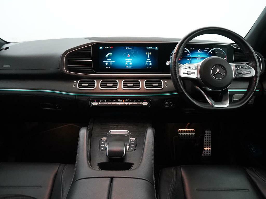 Mercedes-Benz GLE Class Gle 400 D 4Matic Amg Line Premium 7 Seats ST72PCF White #5