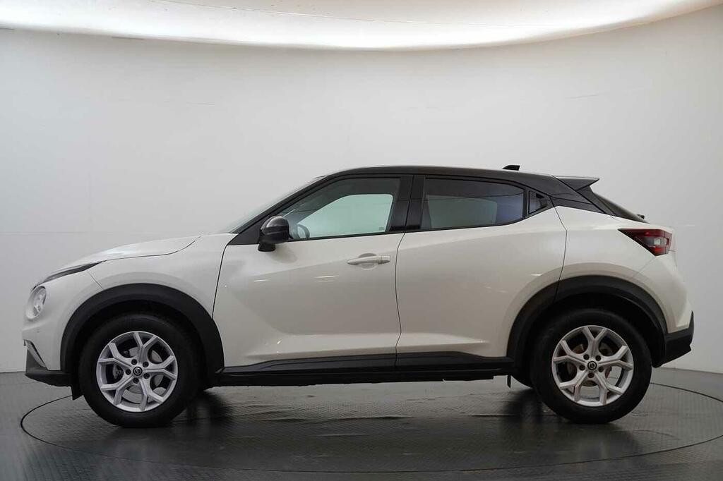 Nissan Juke 1.0 Dig-t 114 N-connecta Dct With Nav Camer SR21VHD White #5