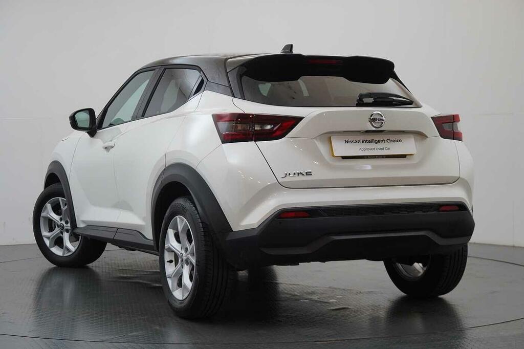 Nissan Juke 1.0 Dig-t 114 N-connecta Dct With Nav Camer SR21VHD White #3