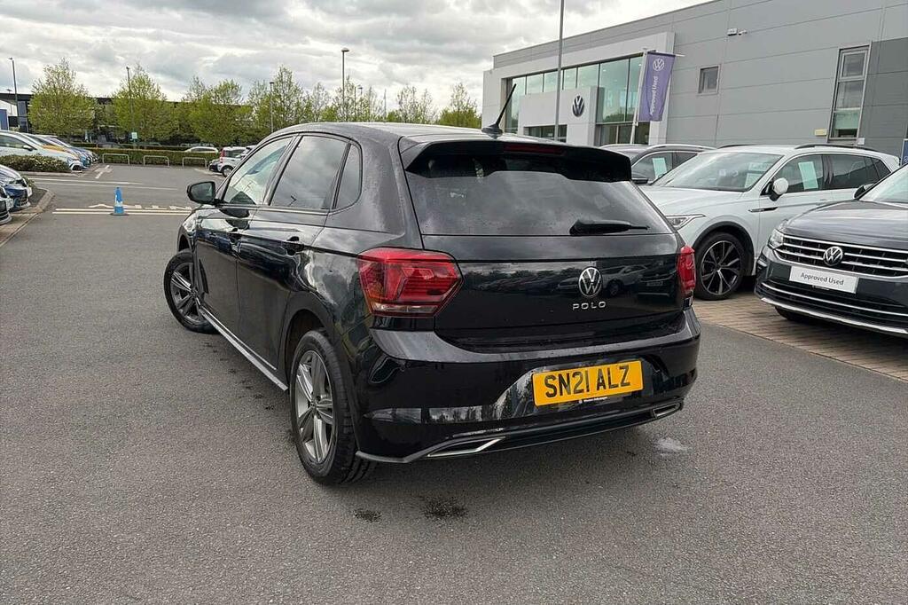 Volkswagen Polo 1.0 Tsi 110 R-line SN21ALZ Black #3