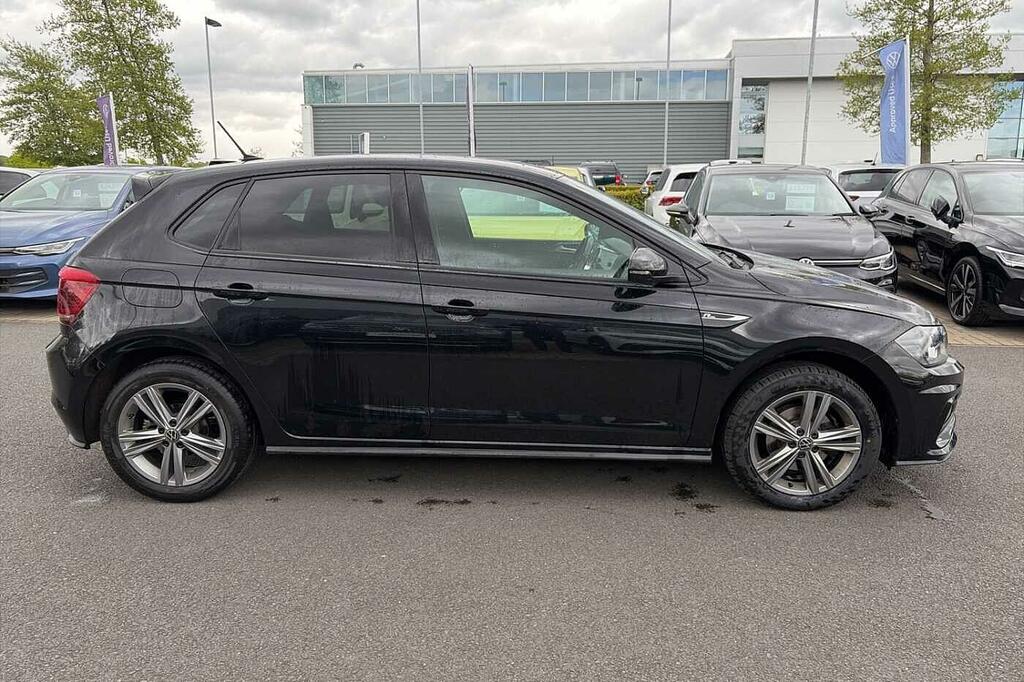 Volkswagen Polo 1.0 Tsi 110 R-line SN21ALZ Black #4