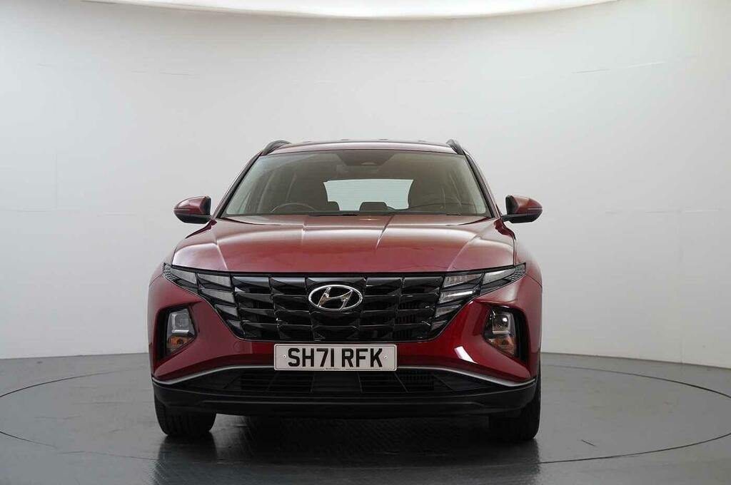 Hyundai Tucson 1.6 T-gdi 150 2Wd Se Connect With Sat Nav And Rear SH71RFK Red #4