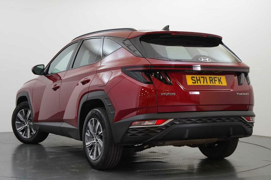Hyundai Tucson 1.6 T-gdi 150 2Wd Se Connect With Sat Nav And Rear SH71RFK Red #3