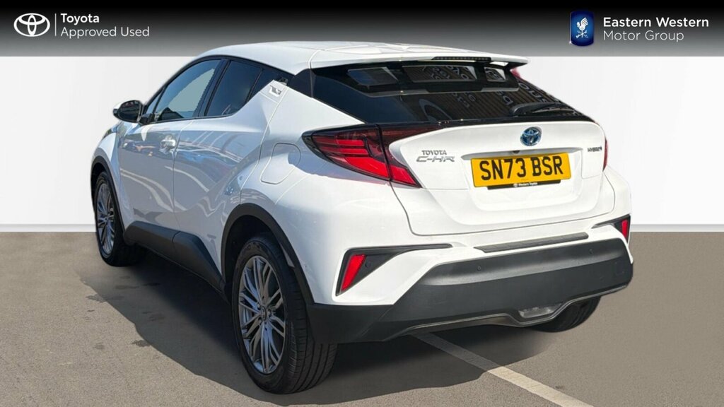 Toyota C-Hr 1.8 Vvt-h Excel Cvt Euro 6 Ss SN73BSR White #4