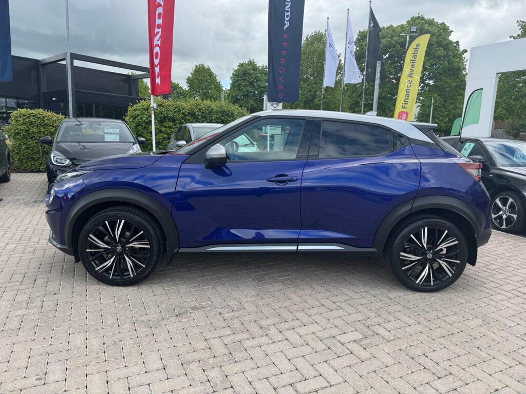 Nissan Juke 1.0 Dig-t Tekna Dct Euro 6 Ss SM21AWA Blue #5