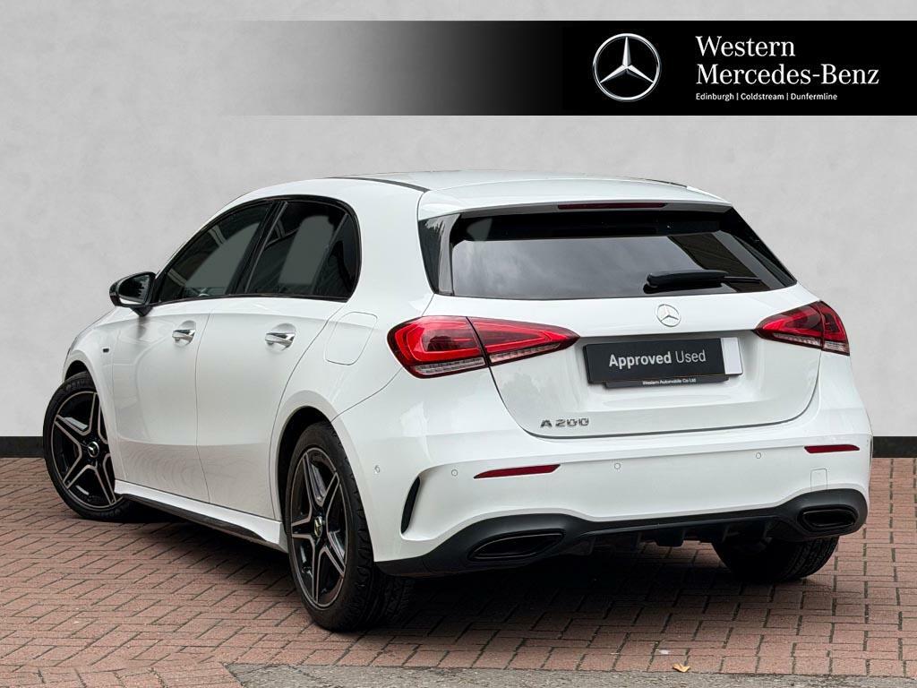 Mercedes-Benz A Class A 200 Amg Line Premium Edition KP22VVF White #2