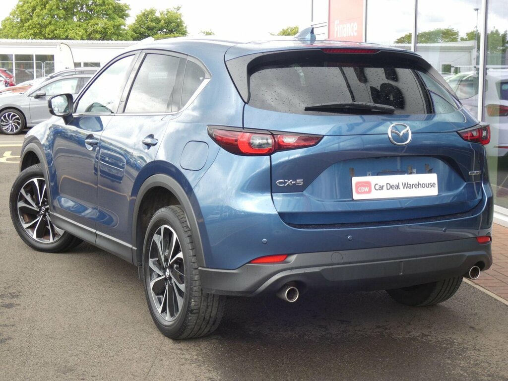 Mazda CX-5 2.0 Skyactiv-g Sport Edition Euro 6 Ss WA72LKO Blue #3