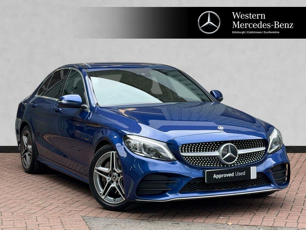 Mercedes-Benz C Class C 300 D Amg Line Edition Premium Blue