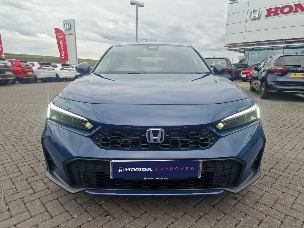 Honda Civic 2.0 Ehev Sport Cvt SN26UAJ Blue #6