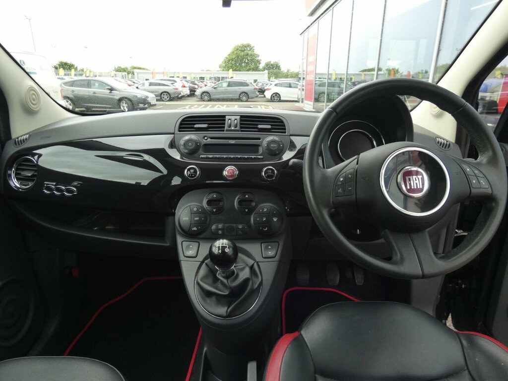 Fiat 500 1.2 8V Cult Euro 6 Ss J16MLS Black #3