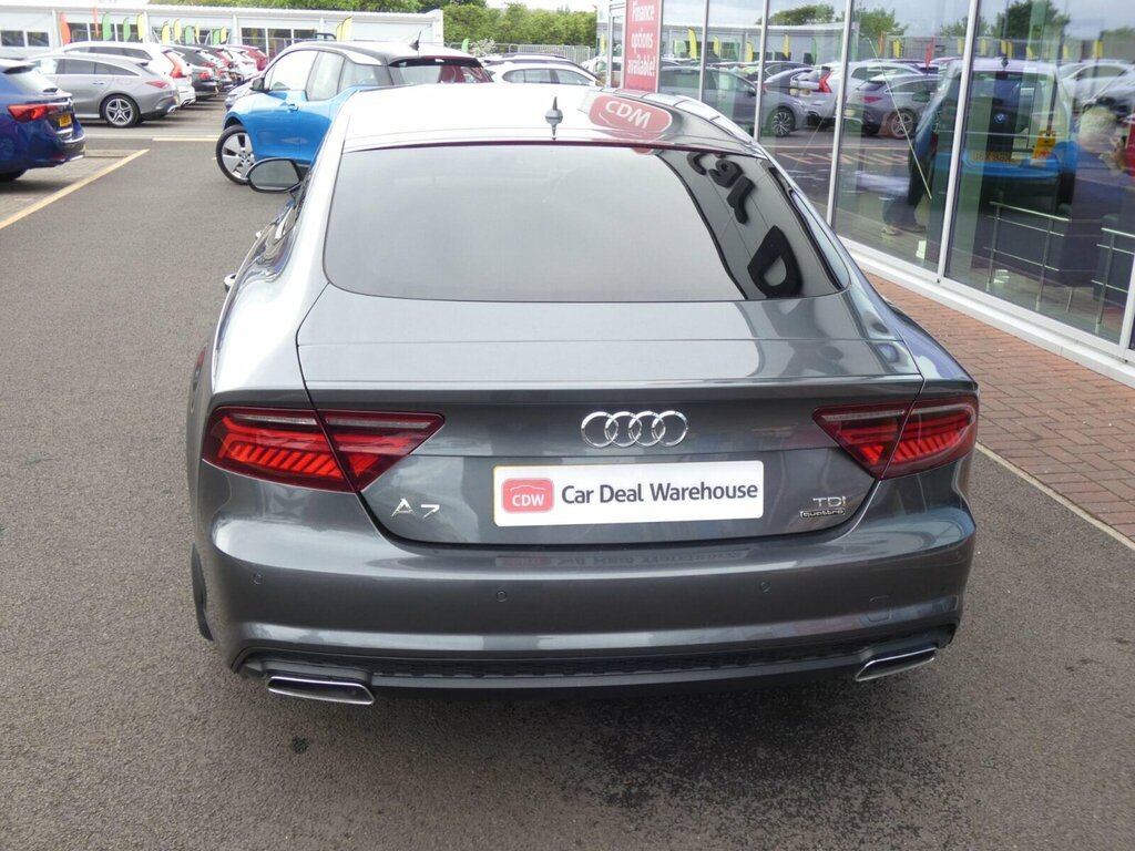 Audi A7 3.0 Tdi V6 Black Edition Sportback S Tronic Quattr ST67GWF Grey #4
