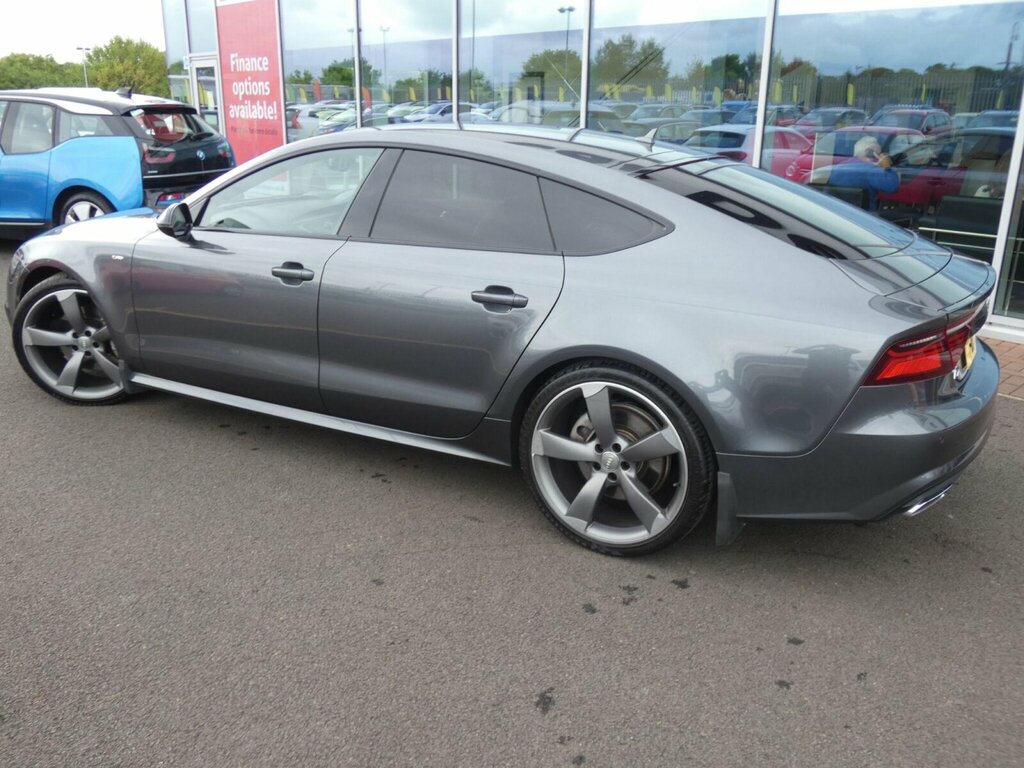 Audi A7 3.0 Tdi V6 Black Edition Sportback S Tronic Quattr ST67GWF Grey #2