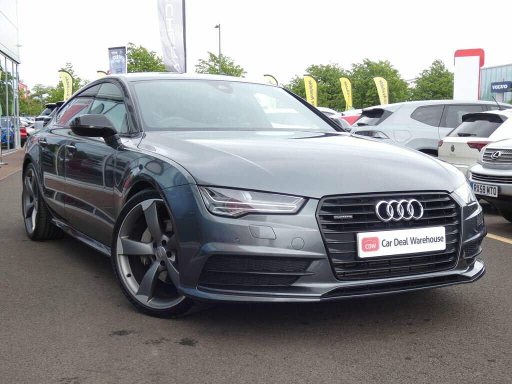 Audi A7 3.0 Tdi V6 Black Edition Sportback S Tronic Quattr Grey