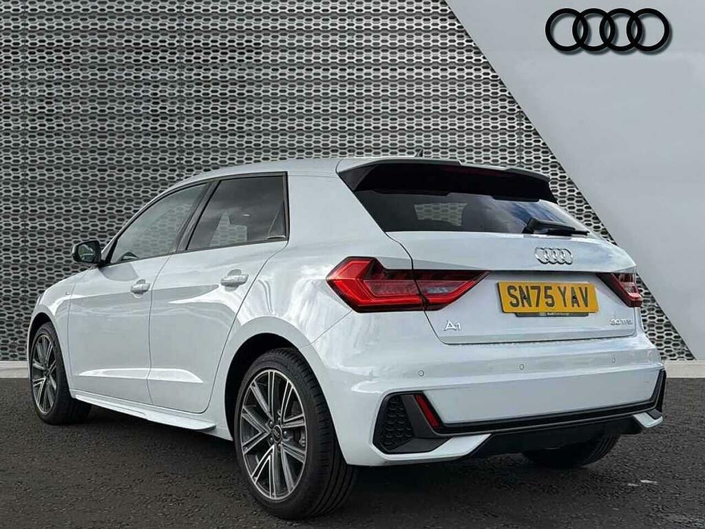 Audi A1 S Line 30 Tfsi 116 Ps 6-Speed SN75YAV White #3
