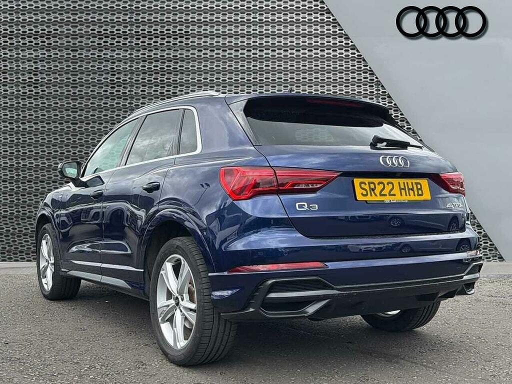 Audi Q3 S Line 45 Tfsi E 245 Ps S Tronic SR22HHB Blue #3