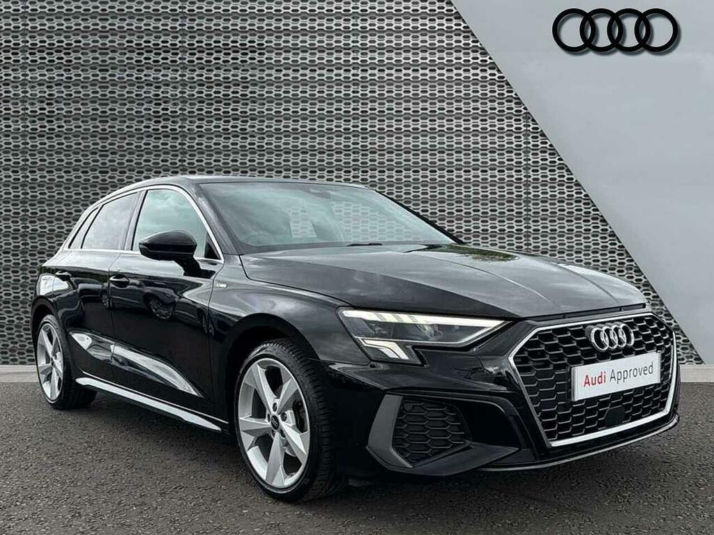 Audi A3 S Line 35 Tfsi 150 Ps 6-Speed Black