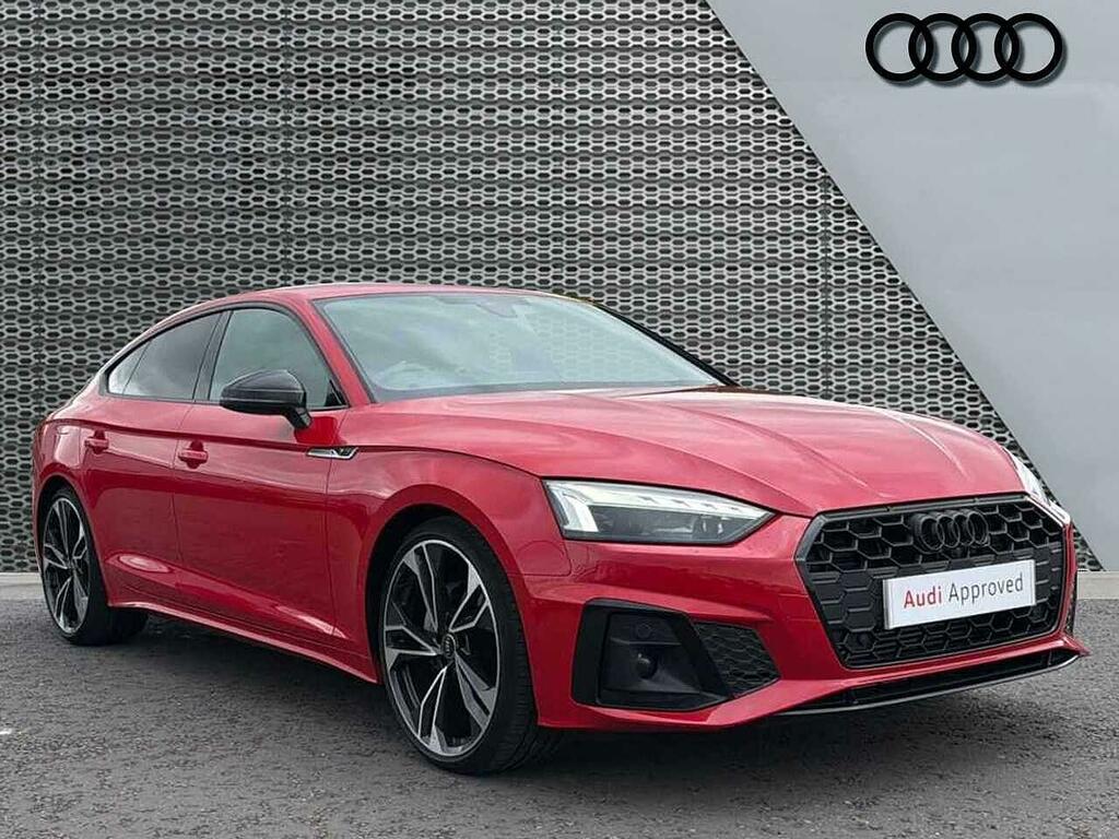 Audi A5 Black Edition 40 Tfsi 204 Ps S Tronic Red