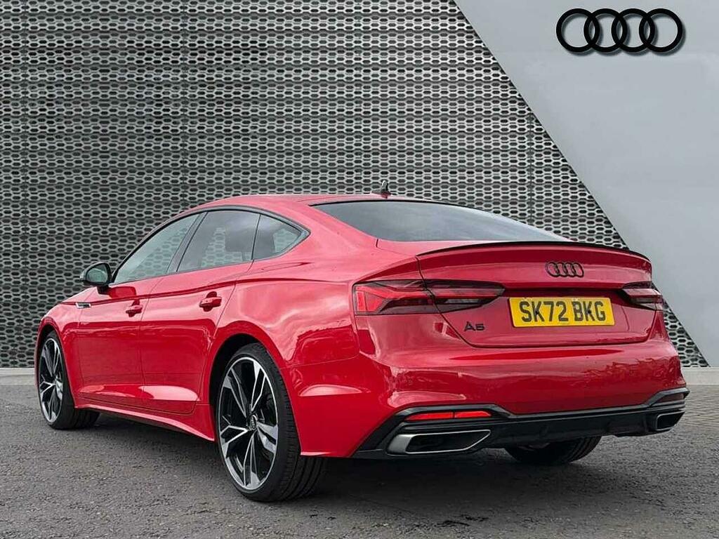 Audi A5 Black Edition 40 Tfsi 204 Ps S Tronic SK72BKG Red #3