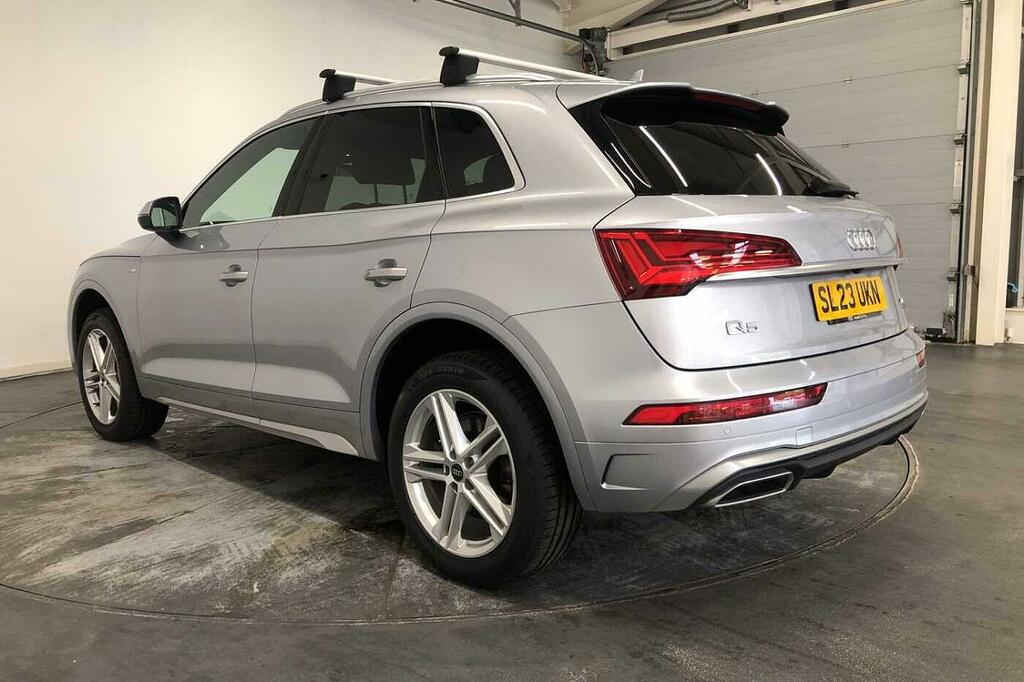 Audi Q5 S Line 40 Tdi Quattro 204 Ps S Tronic SL23UKN Silver #3